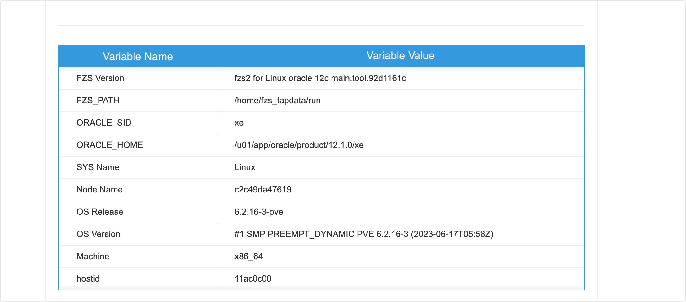 Check Environment Variables and License