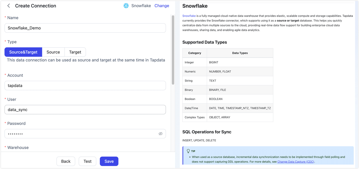 Connect to Snowflake