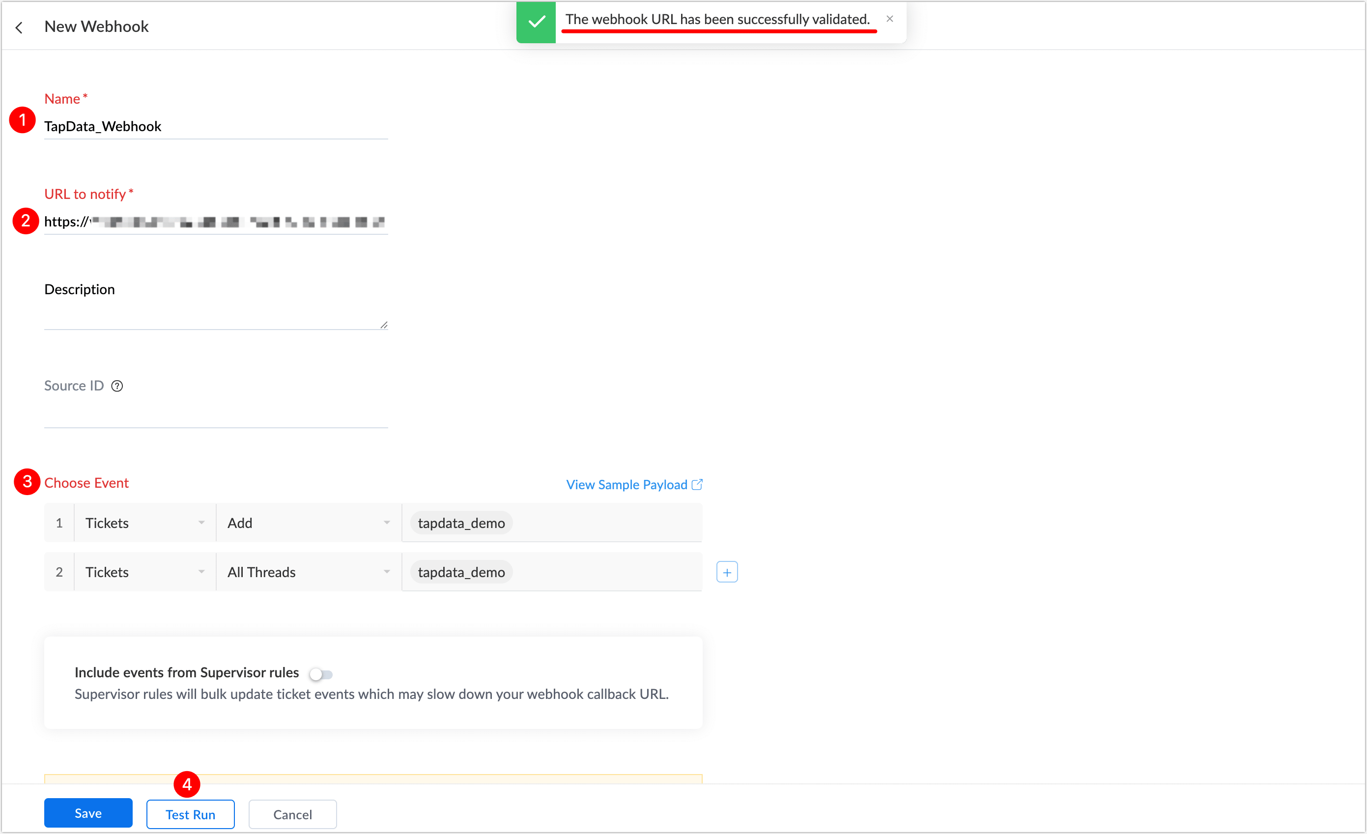 Create WebHook