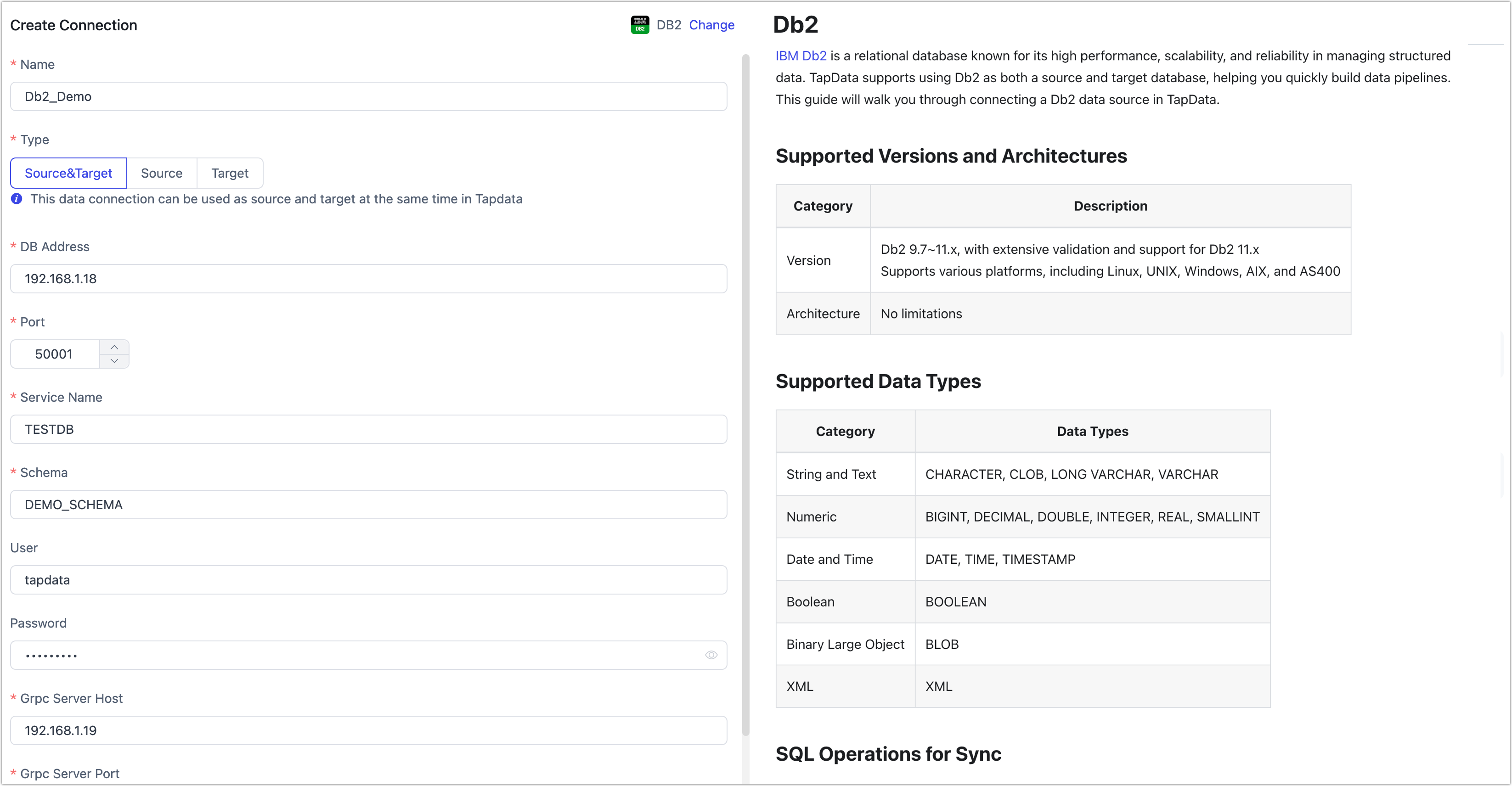 Db2 Connection Example