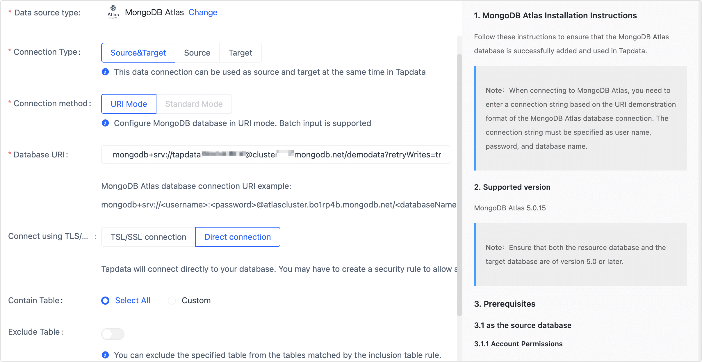 MongoDB Connection Example