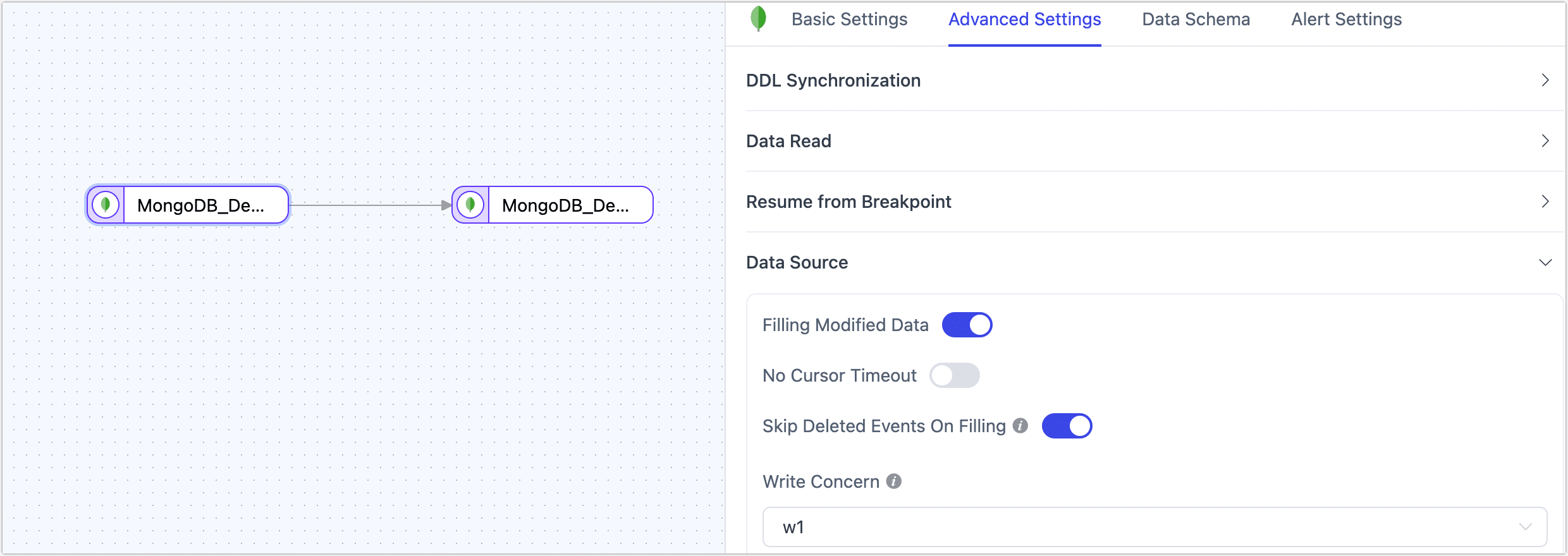 MongoDB Node Advanced Features