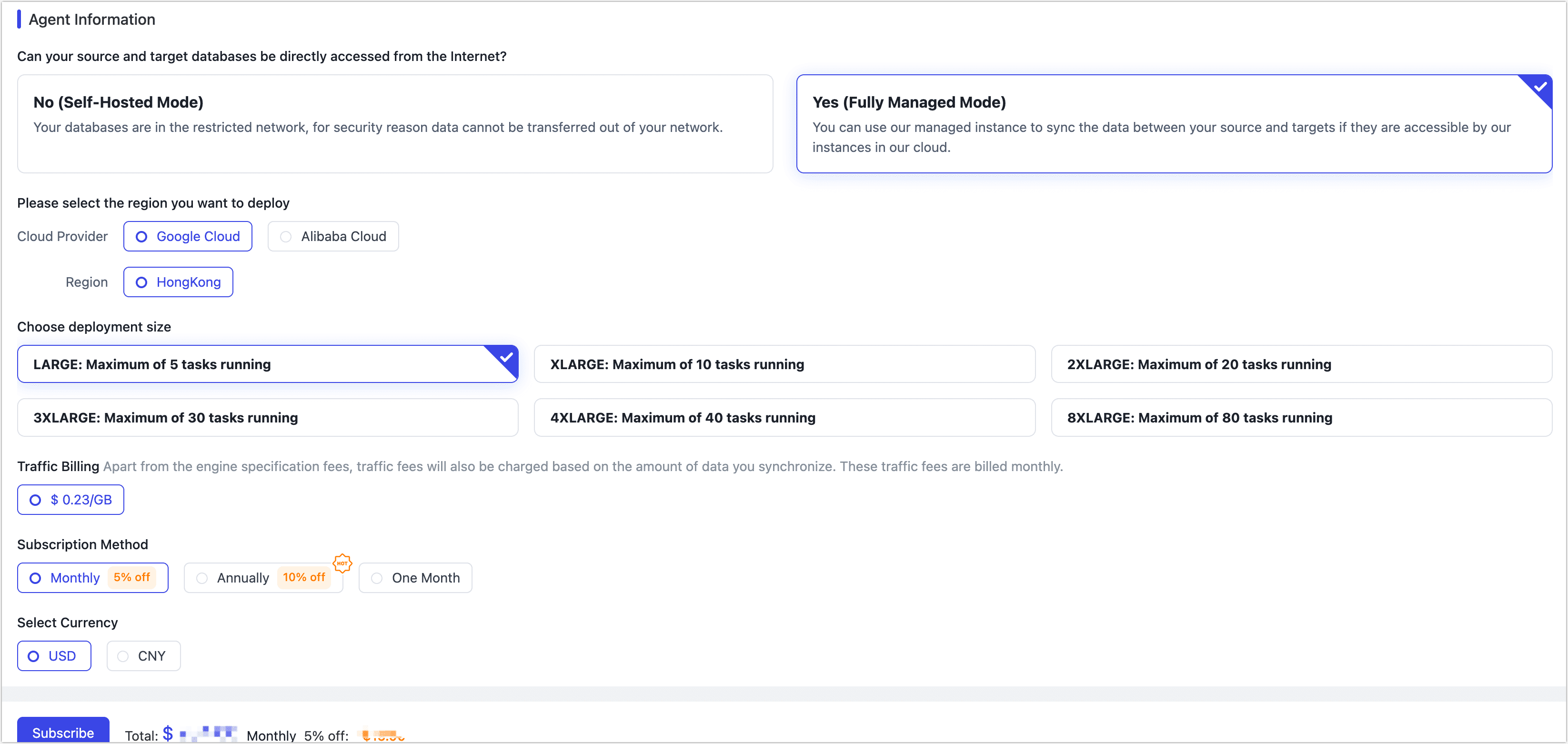 Select Agent Specification