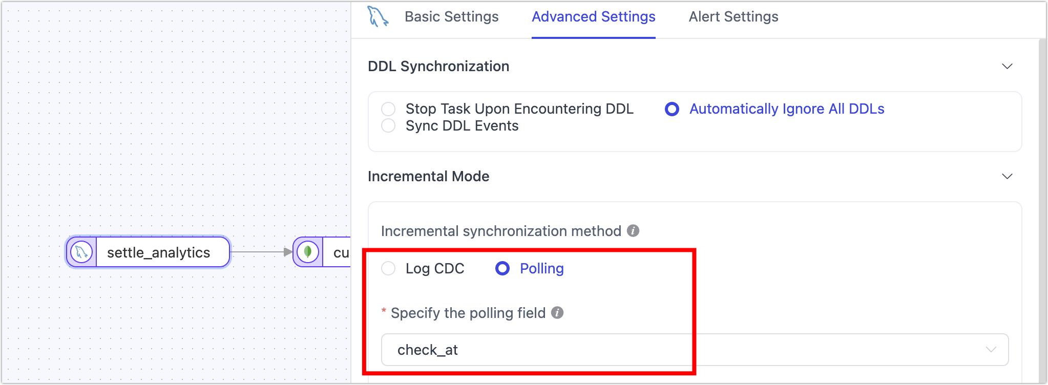 Select Field Polling Method